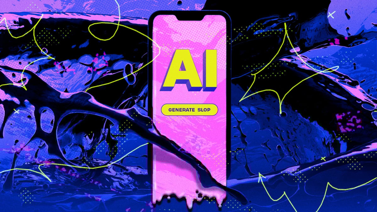 The internet is drowning in AI slop. Here's how we got here.